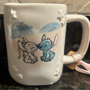 RAE DUNN Disney Stitch Mug — NWT — Cosmic Connection -Double‑Sided Collectible